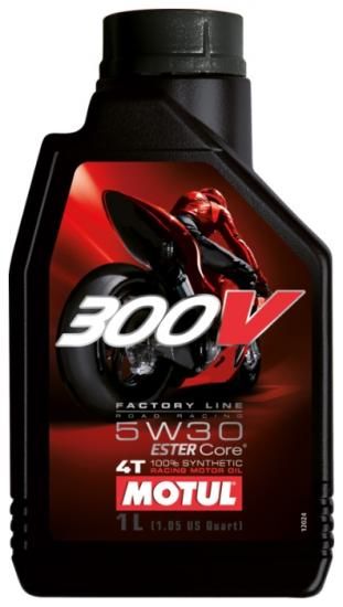 Масло моторное Motul 300V Factory Line ROAD RACING ESTER Core 5W-30 (1л)
