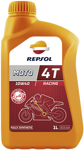 Масло моторное REPSOL MOTO RACING 4T 10W-40 (1л)