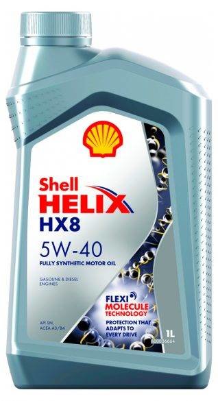 Моторное масло Shell Helix HX8 5W-40, 1л