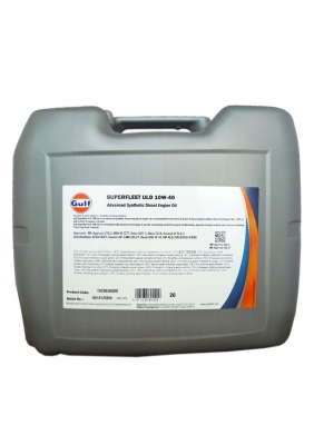 Моторное масло Gulf Superfleet ULD 10W-40, 20л