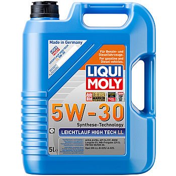 Моторное масло LIQUI MOLY Leichtlauf High  Tech LL 5W-30, 5л