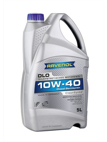 Моторное масло RAVENOL DLO SAE 10W-40, 5л