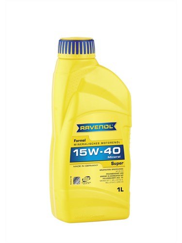 Моторное масло RAVENOL Formel Super SAE 15W-40 SF-CD, 1л