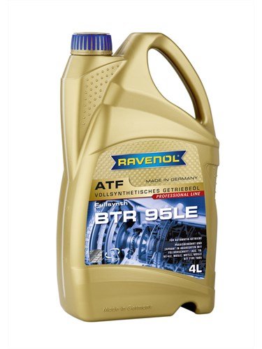 Масло трансмиссионное RAVENOL ATF BTR 95LE, 4л