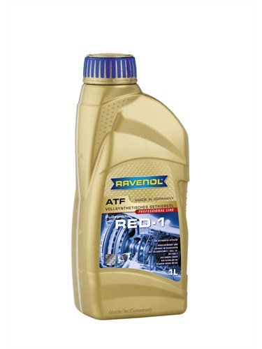 Масло трансмиссионное RAVENOL ATF RED-1 (1л) new
