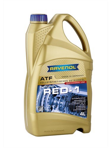 Масло трансмиссионное RAVENOL ATF RED-1 (4л) new