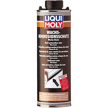 LIQUI MOLY Антикор воск/смола (бежевый/прозрачный) Wachs-Korrosions-Schutz braun/transparent (1л)