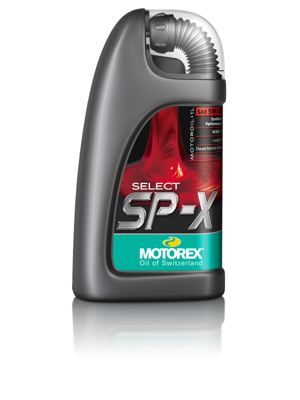 Моторное масло MOTOREX SELECT SP-X SAE 5W-40, 4л