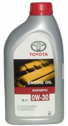 Моторное масло TOYOTA 0W-30, 1л