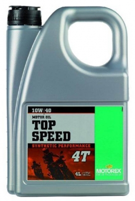 Масло моторное MOTOREX Top Speed 4Т SAE 10W-40, 4л