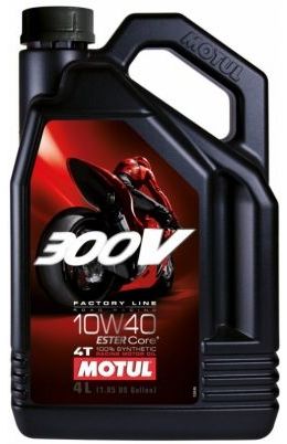 Масло моторное Motul 300V Factory Line ROAD RACING 10W-40 (4л)