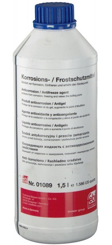 Антифриз Febi G11 01089 синий (1,5л)
