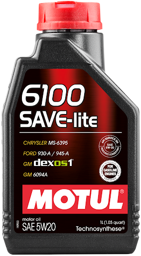 Моторное масло Motul 6100 SAVE-LITE 5W-20, 1л