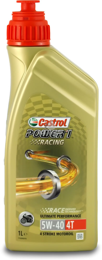 Масло моторное Castrol Power 1 Racing 4T 5W-40 (1л)