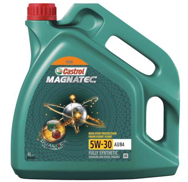 Моторное масло Castrol Magnatec 5W-30 A3/B4 DUALOCK, 4л