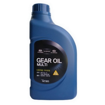 Масло трансмиссионное Hyundai Gear Oil Multi 80W-90 GL-5, 1л
