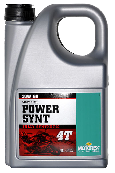 Масло моторное MOTOREX Power Synt 4Т SAE 10W-60, 4л