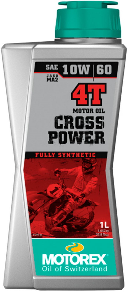 Масло моторное MOTOREX Cross Power 4Т SAE 10W-60, 1л