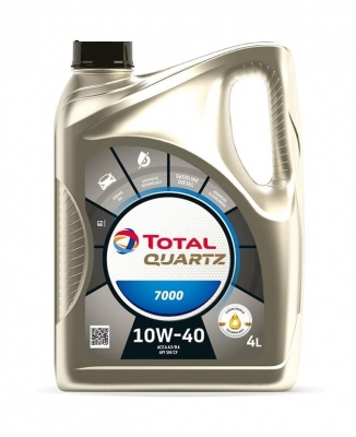 Моторное масло Total QUARTZ 7000 10W-40, 4л