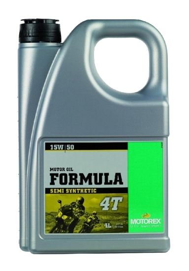 Масло моторное MOTOREX FORMULA 4T SAE 15W-50, 4л