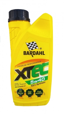 Моторное масло BARDAHL XTEC 5W-40, 1л