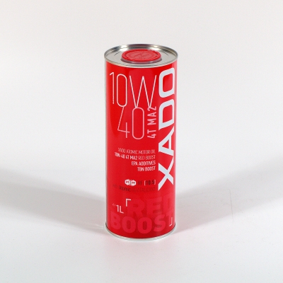 Моторное масло XADO RED BOOST мото 4T 10W-40 MA2, 1л