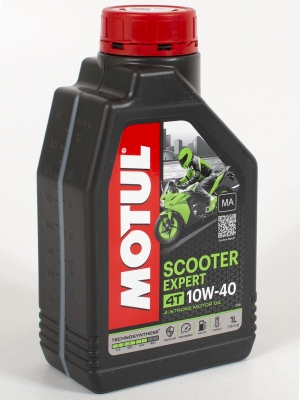 Моторное масло Motul SCOOTER EXPERT 4T MA 10W-40 VN, 1л