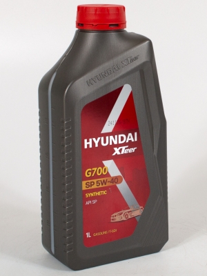 Моторное масло Hyundai XTeer Gasoline G700 SP 5W-40, 1л