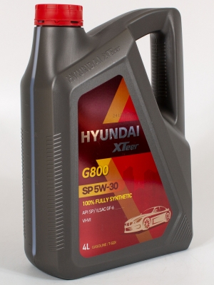 Моторное масло Hyundai XTeer Gasoline G800 SP 5W-30, 4л