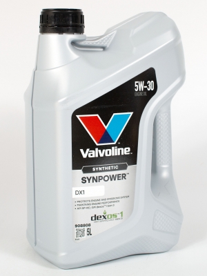 Моторное масло Valvoline SYNPOWER DX1 5W-30, 5л